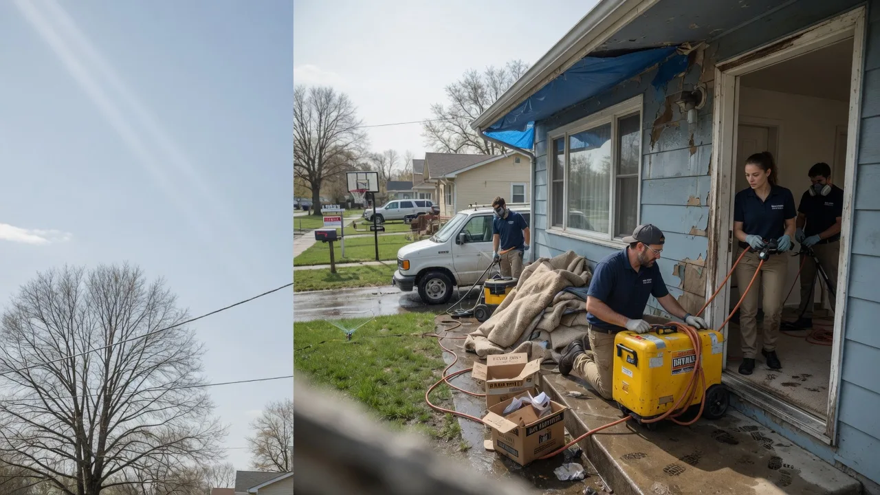 Basement Flood Cleanup in Little Rock, IA near me